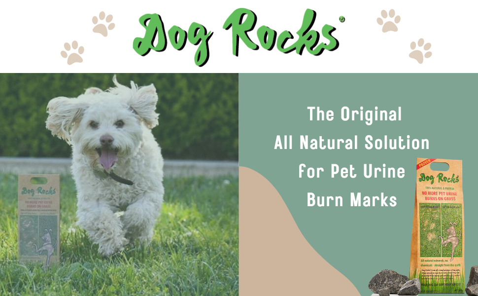 200g Dog Rocks - Stop Pet Pee Burning Grass Naturally