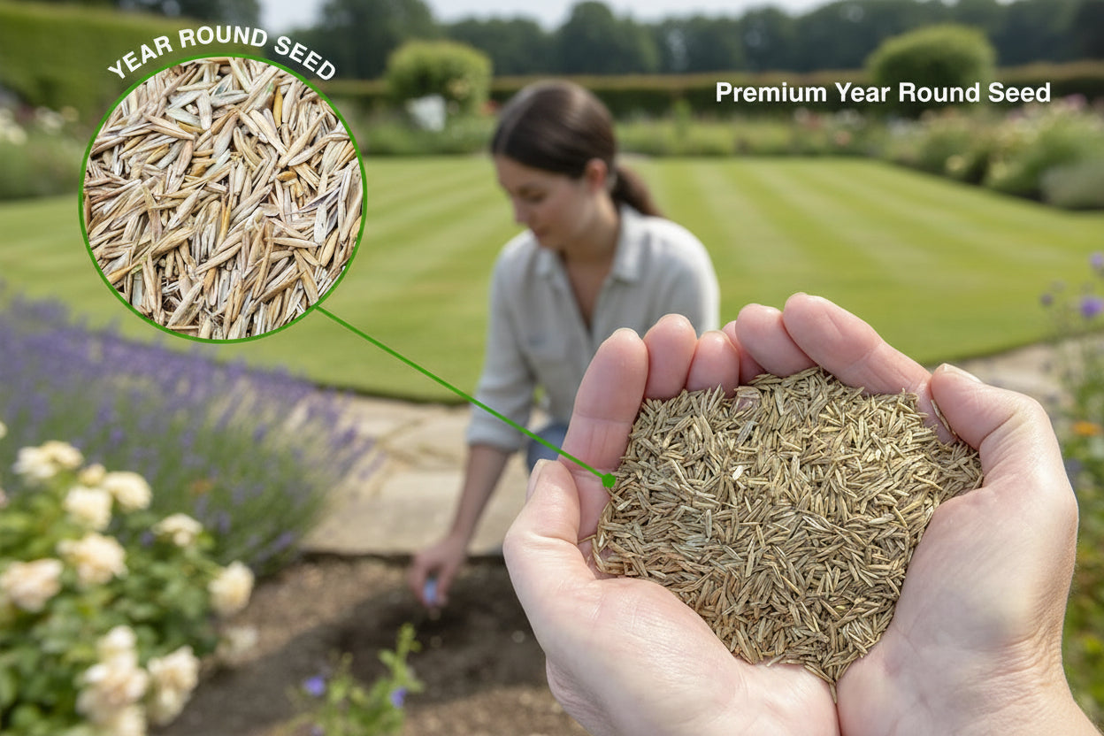Dog Friendly Grass Seed, Fast‑Growing, Hard‑Wearing & Pee‑Patch Resistant (200g)
